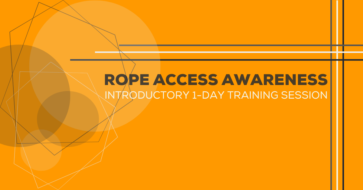 Rope Access Awareness introductory to basics one day session